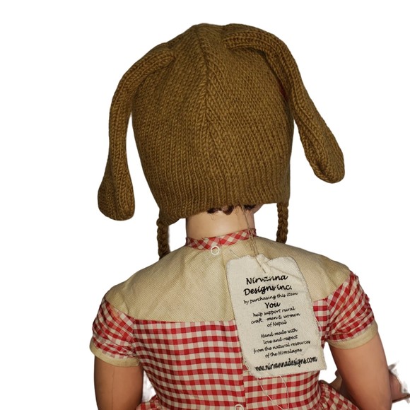 NIRVANA DESIGNS Handmade Puppy Dog Wool Children's Hat - NEW With Tags - Picture 8 of 15